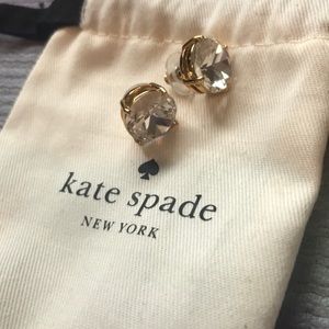 💎Kate spade Small square stud earrings